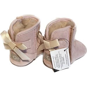 NWT UGG Baby Boots - Pink Jesse Bow Boots
